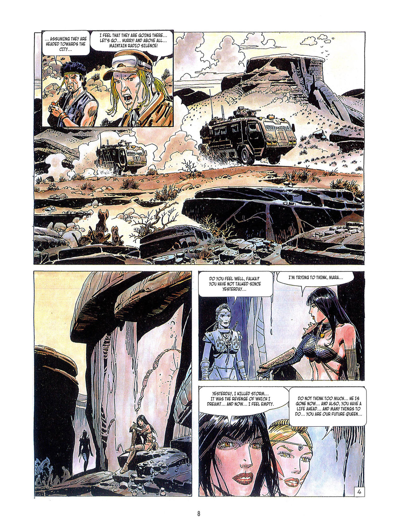 Falka 5 - The Warrior of the Stars page 6 full