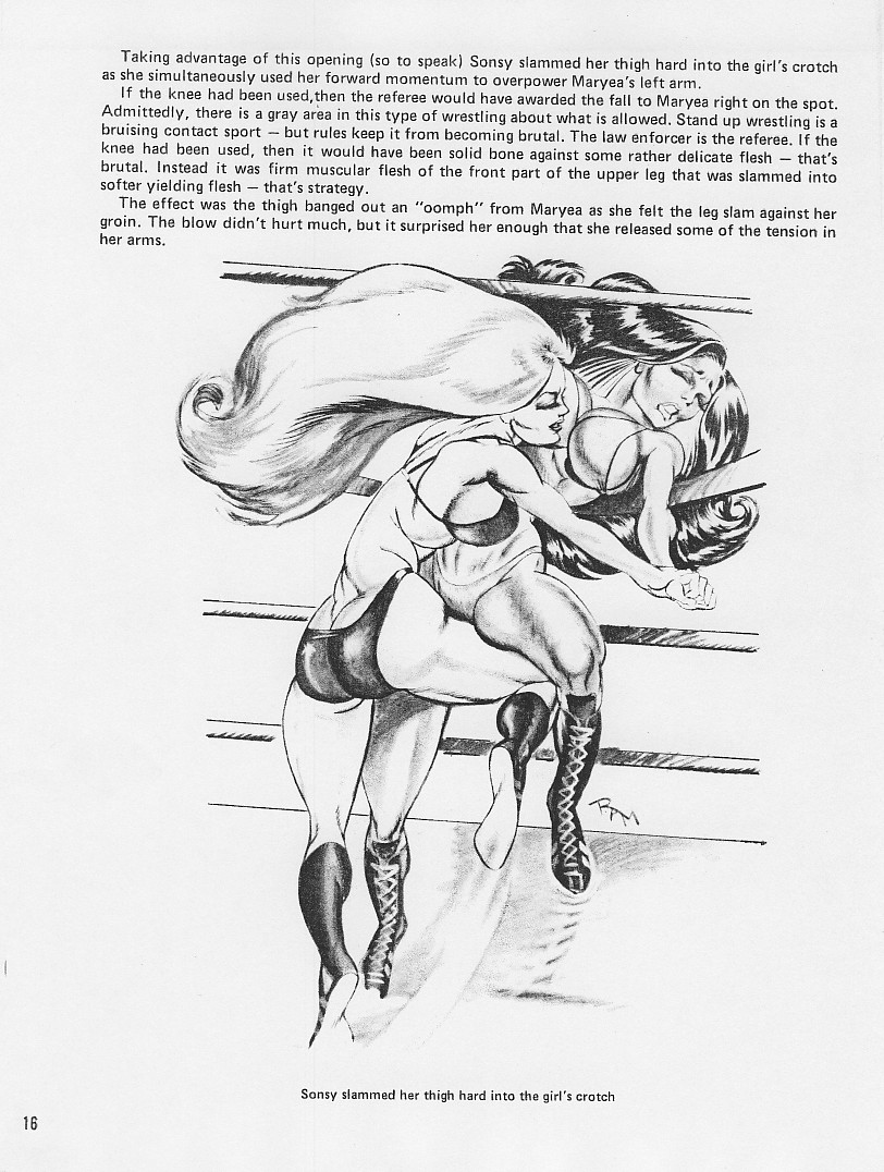 Brutal Wrestlerettes page 11 full