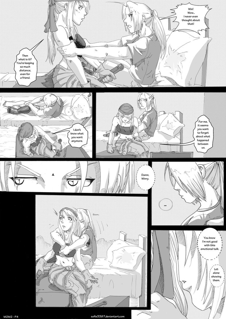 Fullmetal alchemist: EdWin: Metal to metal - episode 2 page 4 full