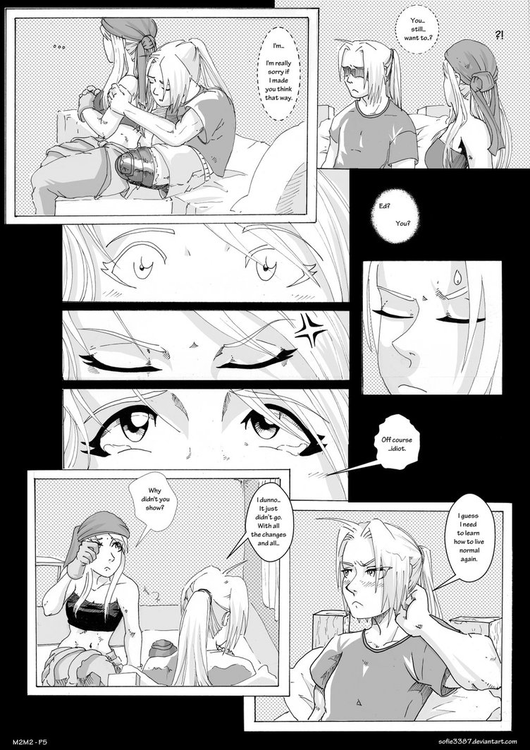 Fullmetal alchemist: EdWin: Metal to metal - episode 2 page 5 full