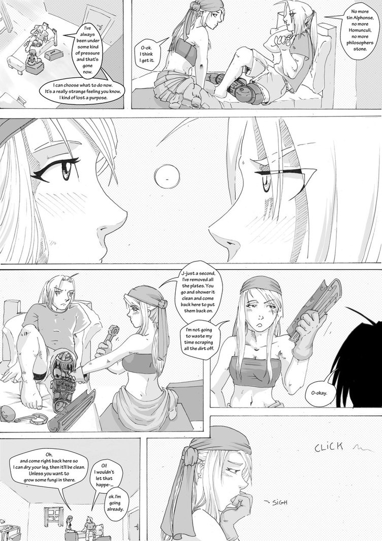 Fullmetal alchemist: EdWin: Metal to metal - episode 2 page 6 full