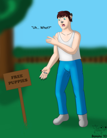 [Banana-of-Doom] Free Puppies cover
