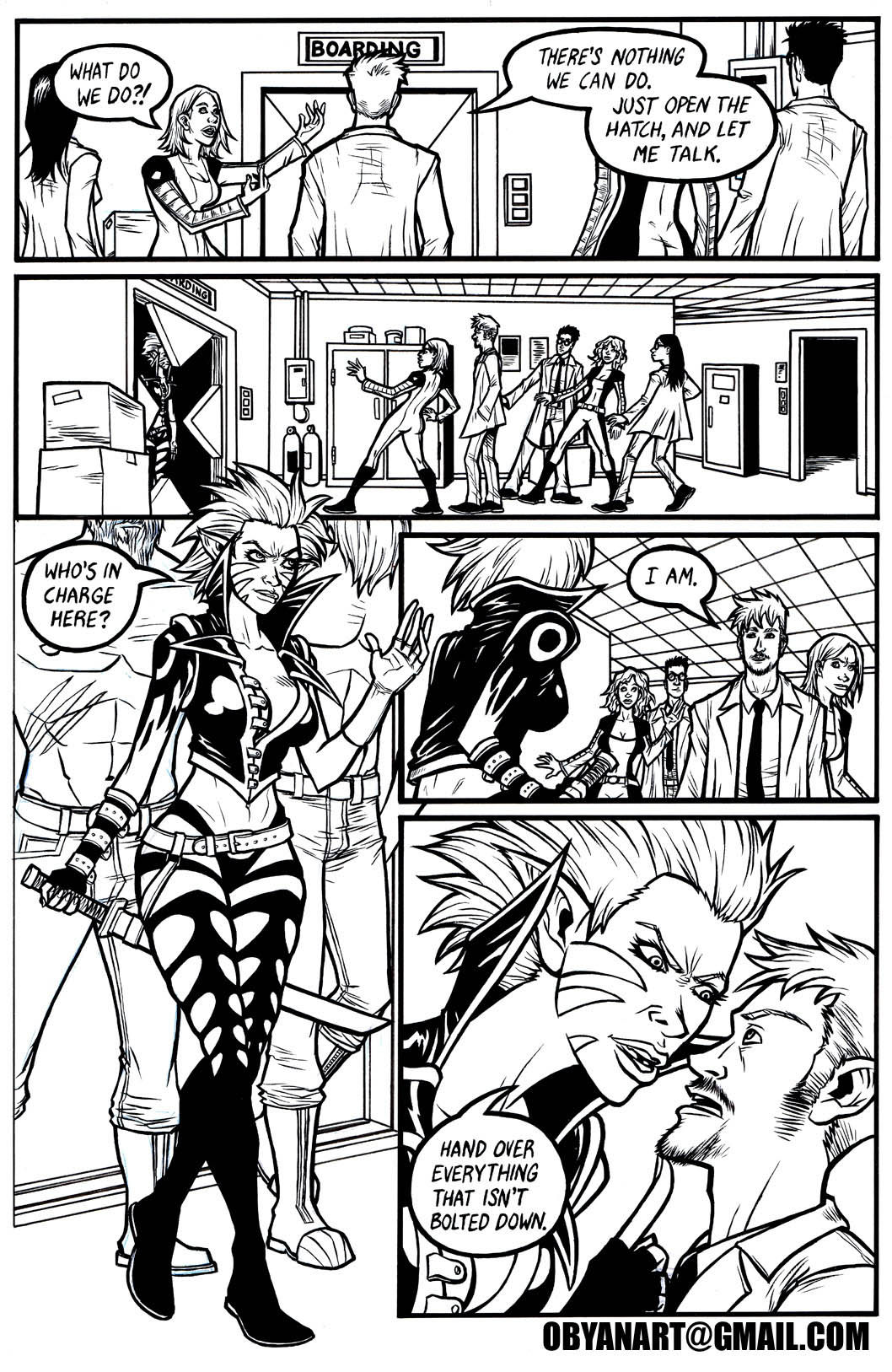 Black Comet Pirates: Captivated page 2 full