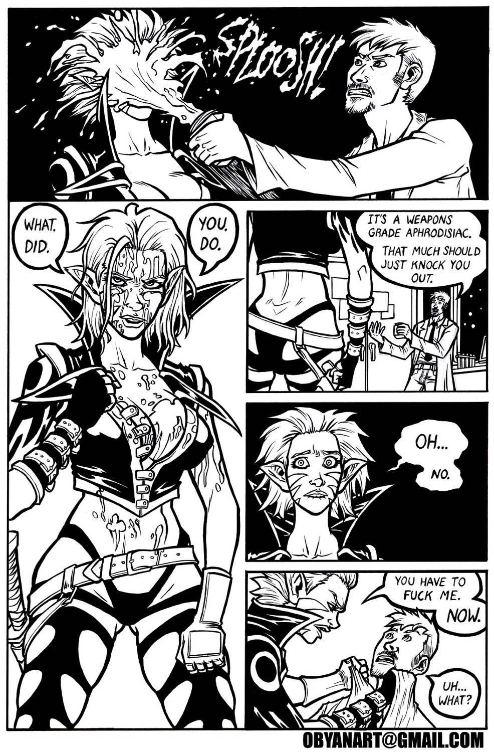 Black Comet Pirates: Captivated page 5 full