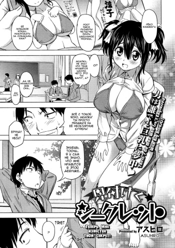 [Asuhiro] Mitsukete Secret (COMIC Megastore 2012-11) [Russian] [Nightwarden13] cover