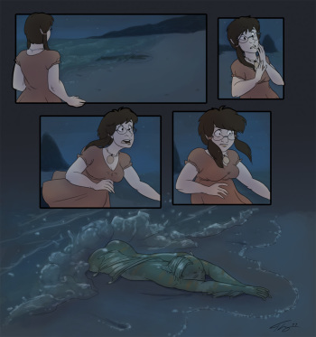 [taklayyankovic] A Late Night Walk [Ongoing] cover