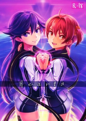 (C85) [JUNK STORY (Michairu)] Hearts (Vividred Operation) [English] [Yuri-ism] cover