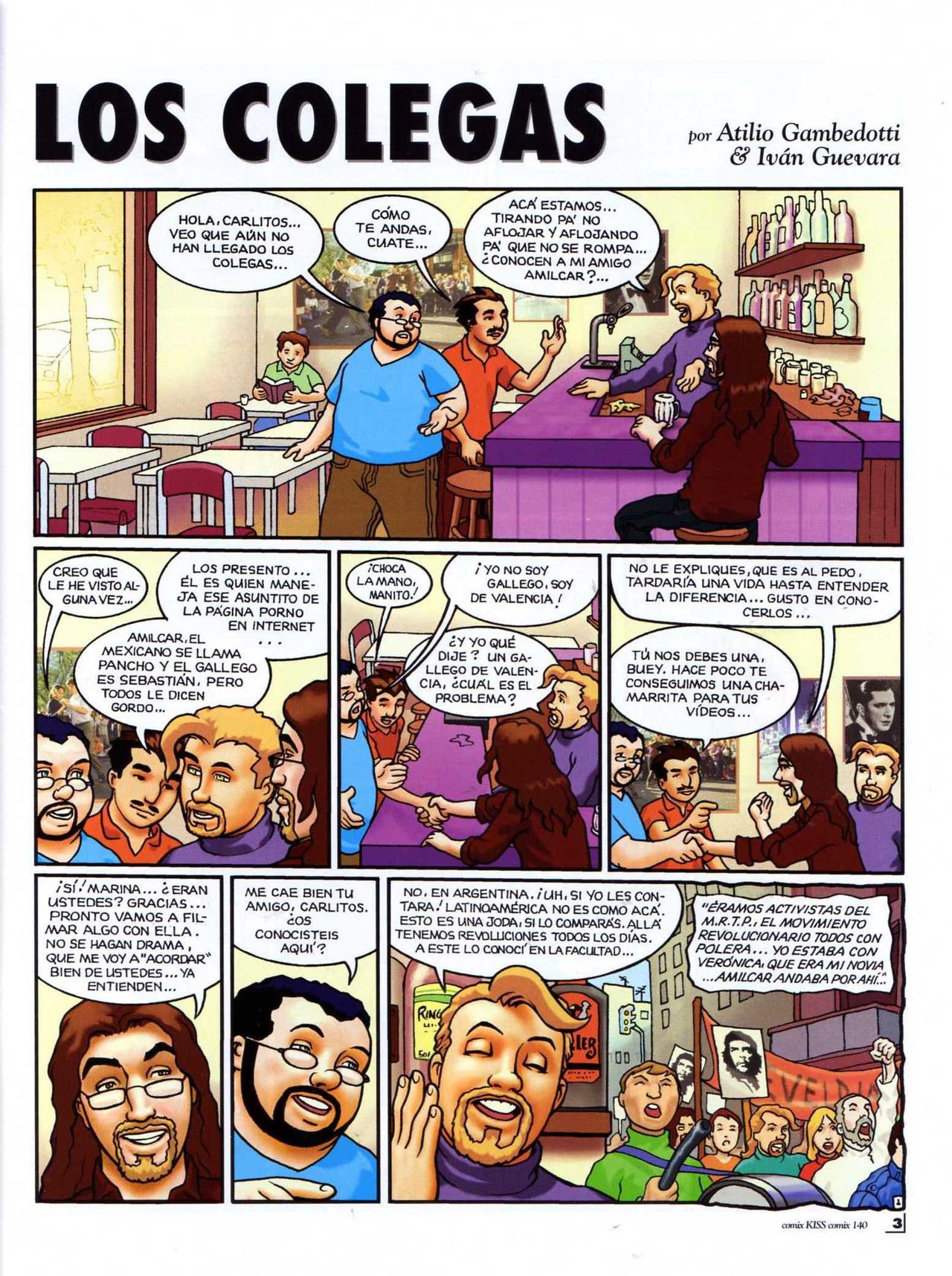 Kiss Comix 140 page 3 full