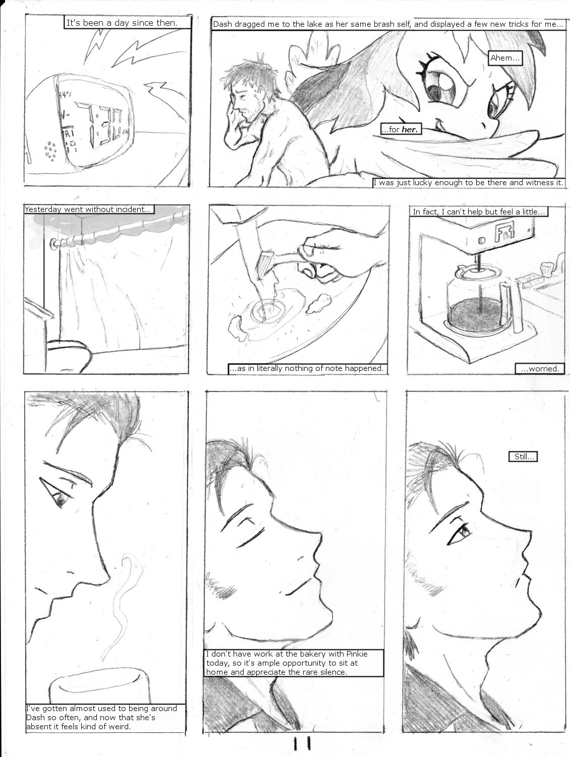 Tsundere Rainbow Dash page 11 full