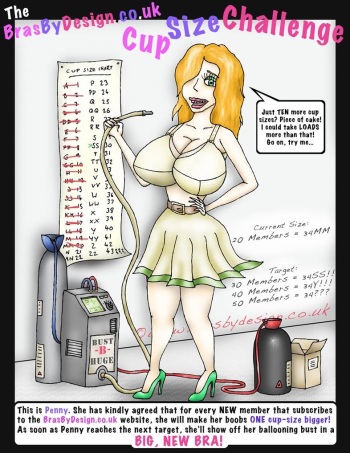 [BrasByDesign] The Cup Size Challenge [Ongoing] cover