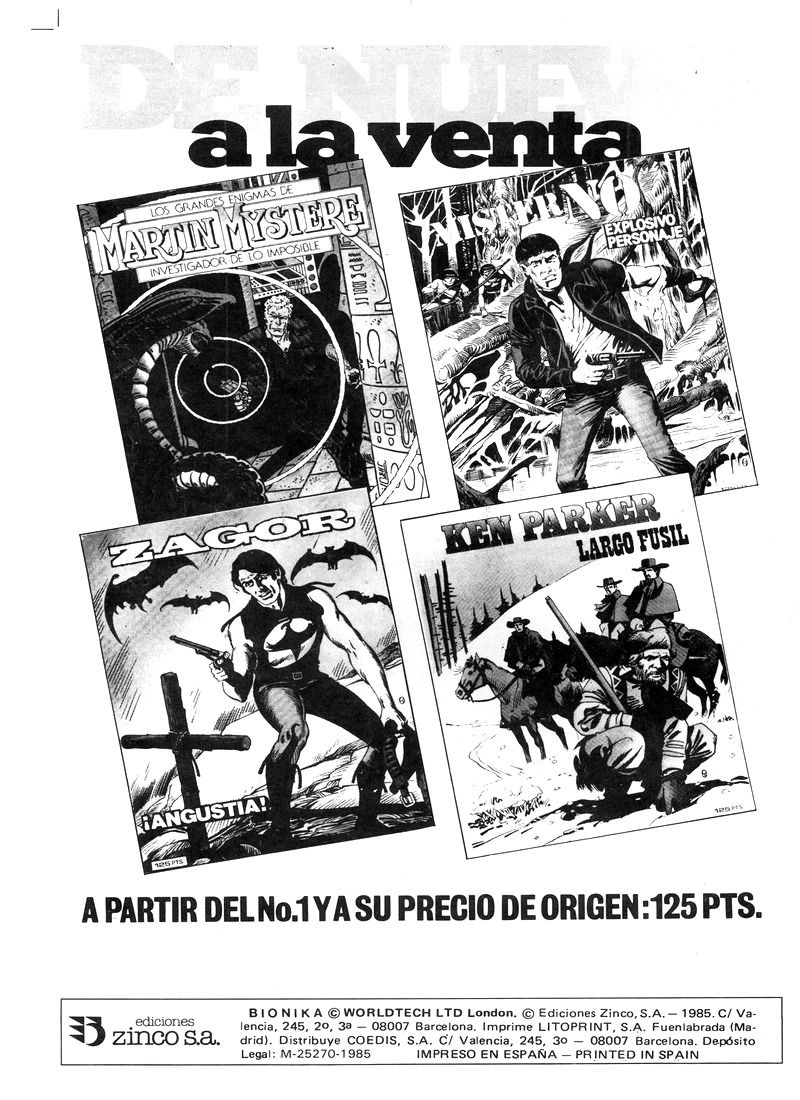 Bionika #1 - Back From Beyond | Bionika #1 - Regreso Del Mas Alla page 2 full