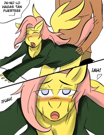 [Inuyuru] Fluttershy's Bad Side (My Little Pony: Friendship is Magic) [Spanish] [LKNOFansub] cover