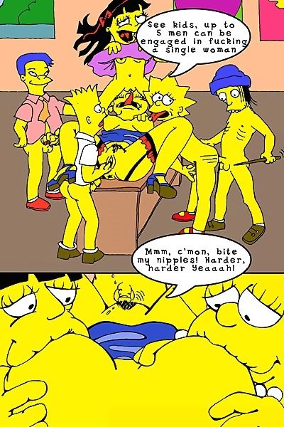 The Simpsons At School page 12 full