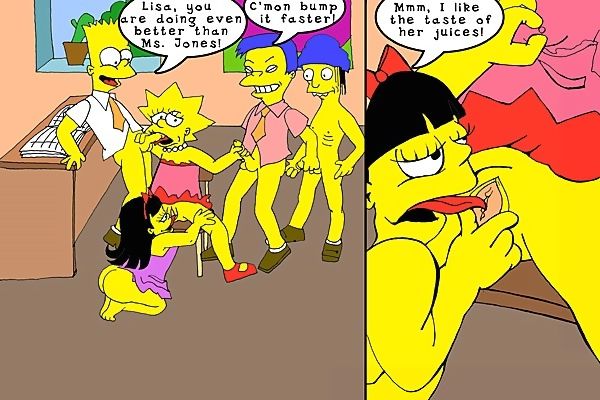 The Simpsons At School page 8 full