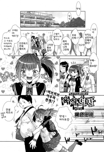 [Momoiro Manjiru] Nikushokujoshi | 육식 여자 (COMIC AUN 2012-09) [Korean] [ㅁㅈㅊㅋ] cover