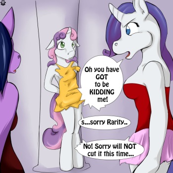 [Candiipup (AkaiKarasu)] Rarity's Troublemaker! (My Little Pony: Friendship is Magic) cover