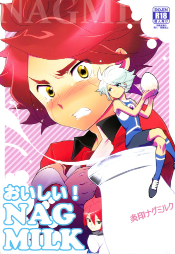 (FFF2) [Gokudou Daigensui (Kayama Kifumi)] Oishii! NAGMILK (Inazuma Eleven) cover