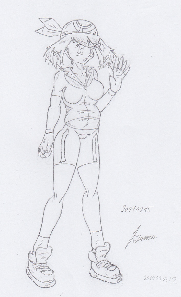 My miny May / Haruka - pokemon advanced sketches work 5 page 11 full
