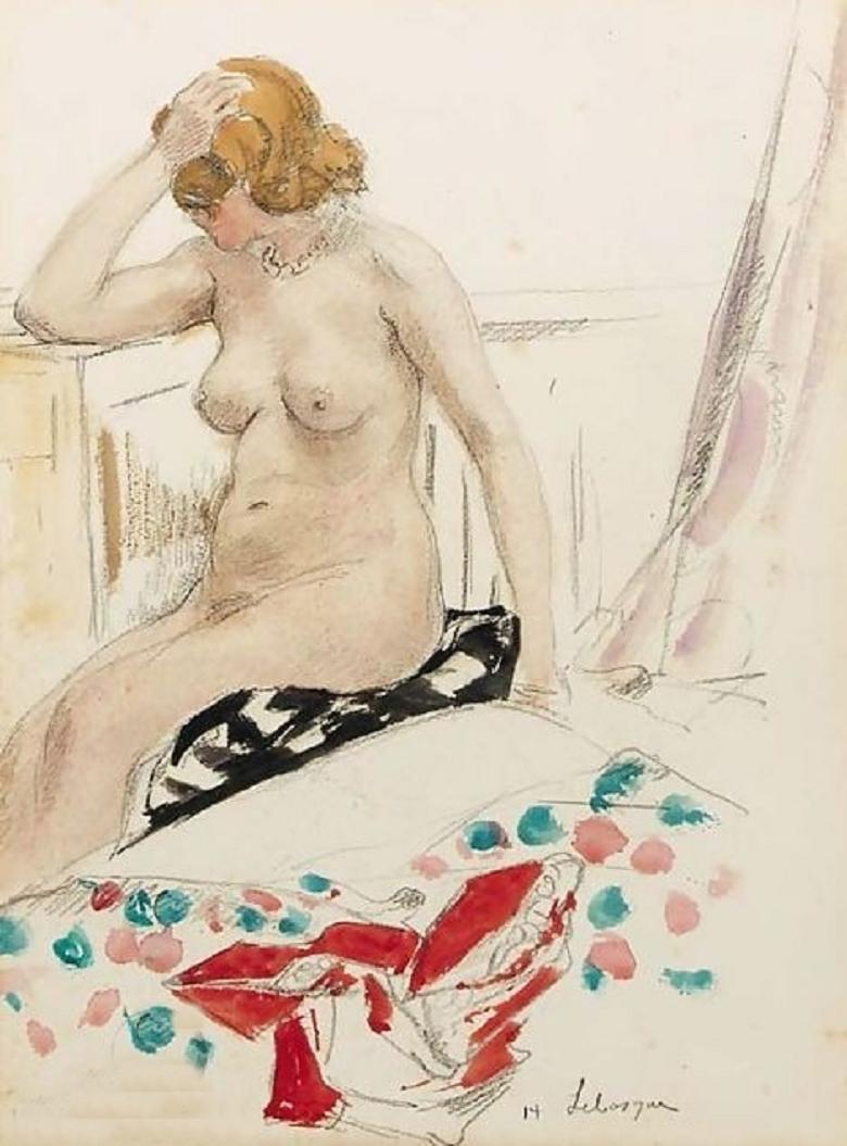 Erotic Art Collector 0147 HENRI LEBASQUE page 3 full