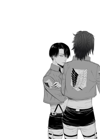 [Suzumama] 兵長と分隊長の話(NL) (Shingeki no Kyojin) cover
