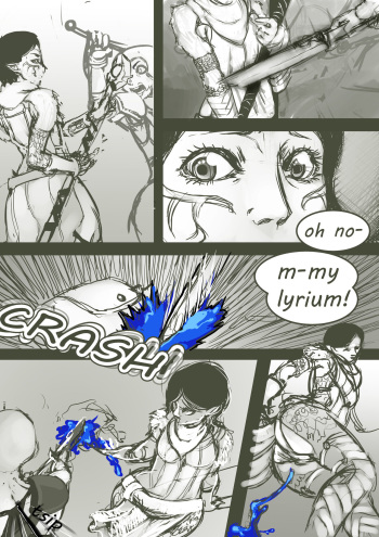 [muhboobz] Merrill's Lyrium Mishap (Dragon Age) cover