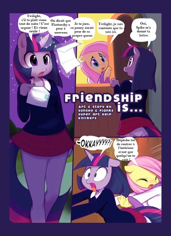 [CoronaScamper] Friendship is.. (french) cover