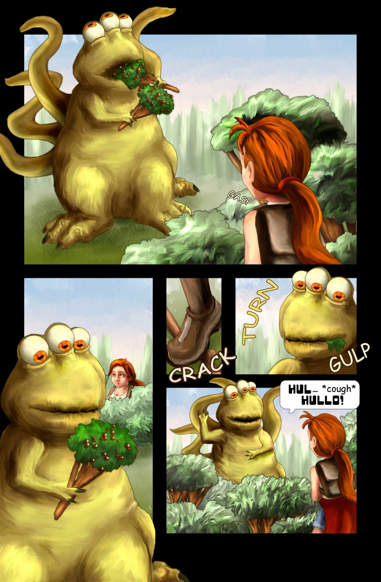 Julie and The Alien page 3 full