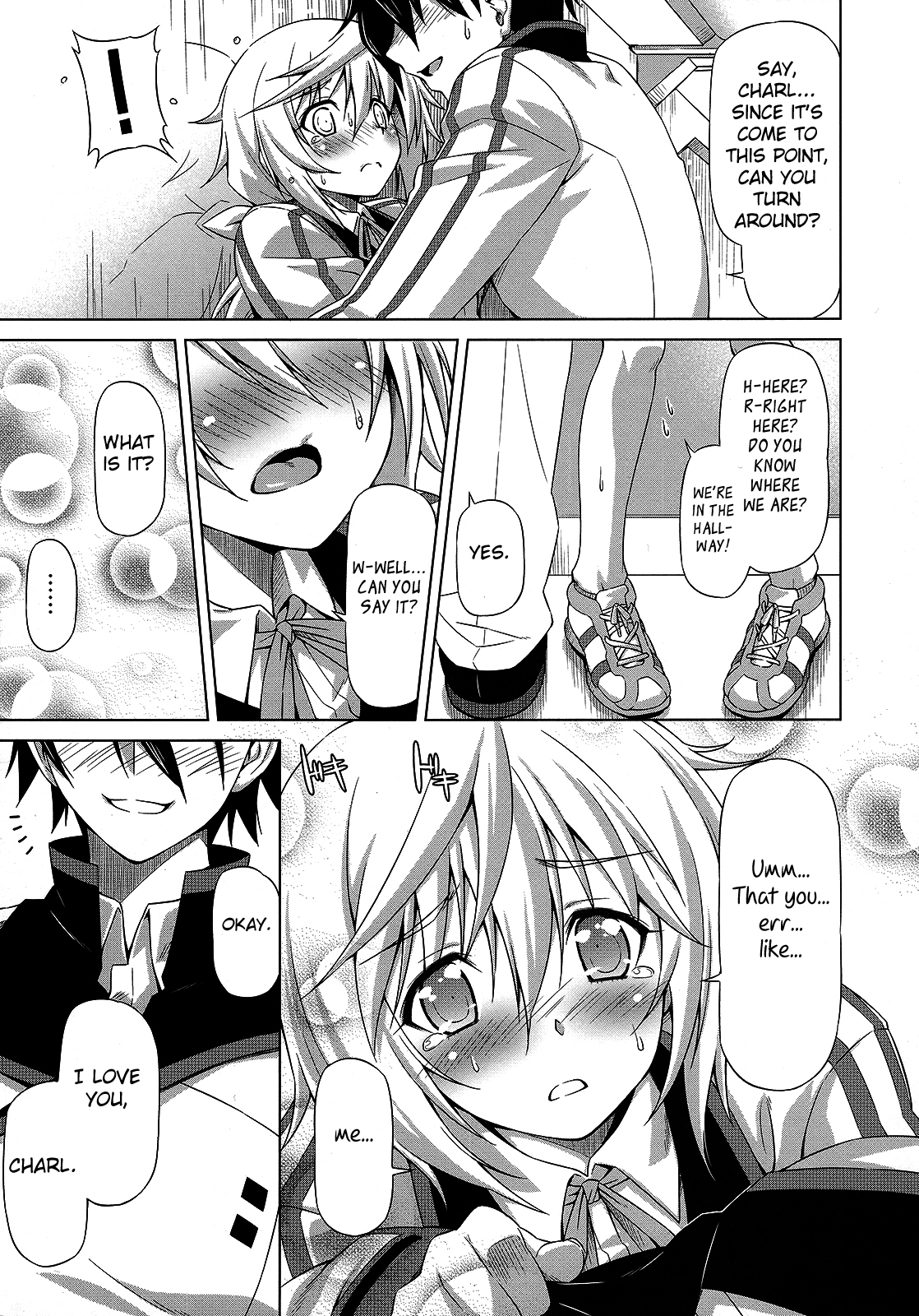 Oshinobe!! Charlotte | You're Growing Bigger, Charlotte! page 6 full