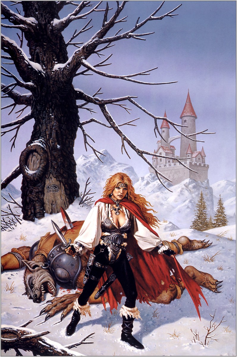 Art Fantastix Select №04 - Clyde Caldwell page 11 full