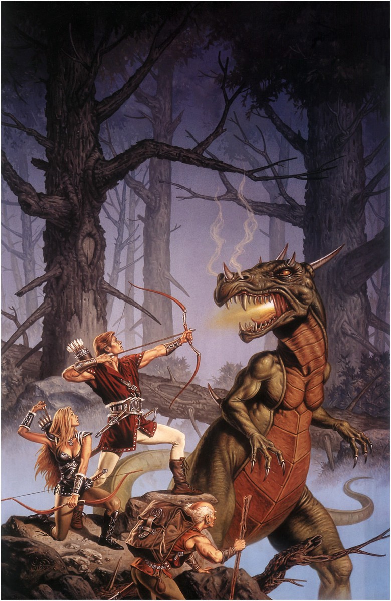 Art Fantastix Select №04 - Clyde Caldwell page 12 full