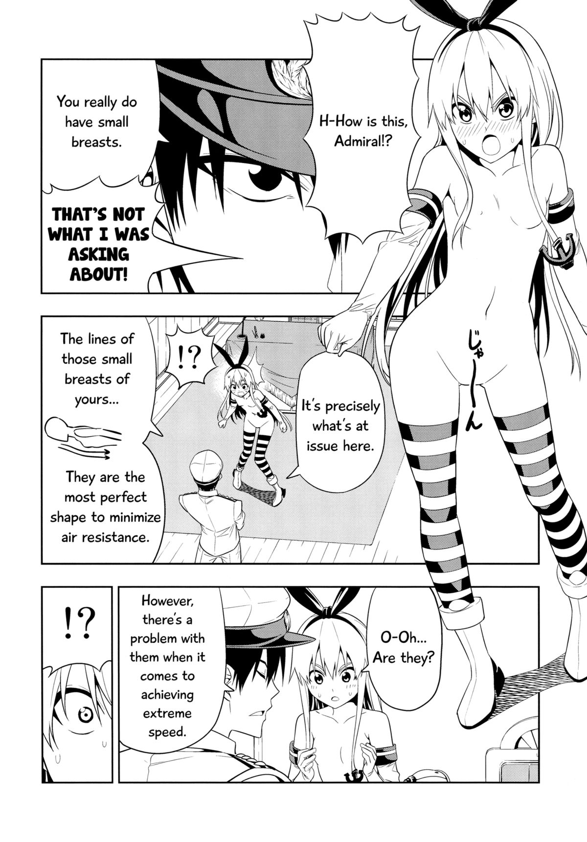 Motto Hayaku Naritai Shimakaze o Damashite Sekuhara suru | Tricking and Sexually Harassing Shimakaze, Who Wants to Become Faster page 11 full