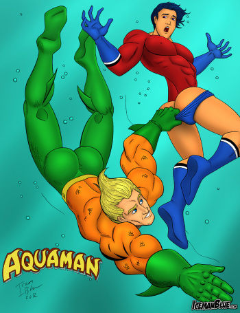 [Iceman Blue] Aquaman cover