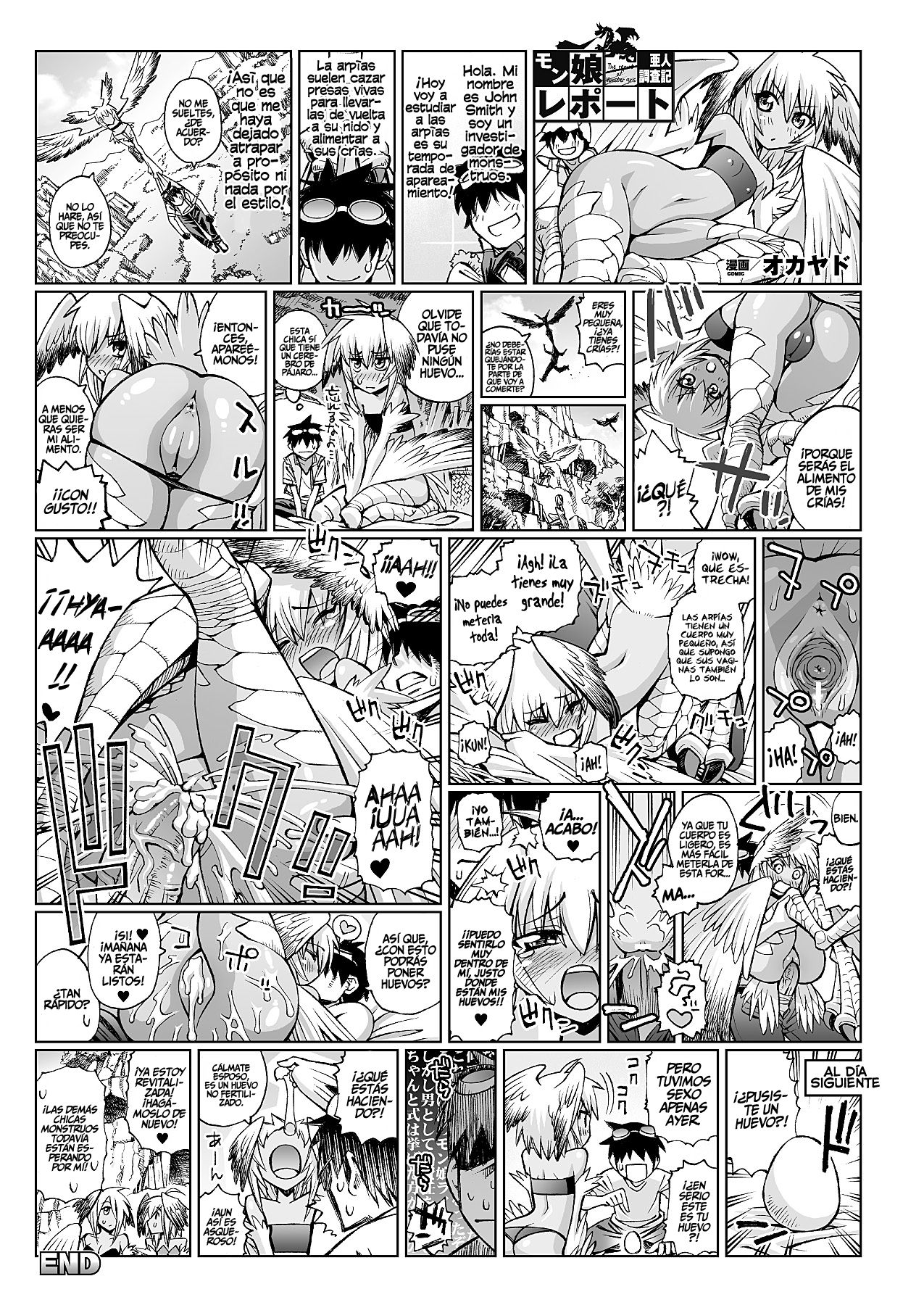 El Reporte de las Chicas Monstruo   =SH & P666HF= page 2 full