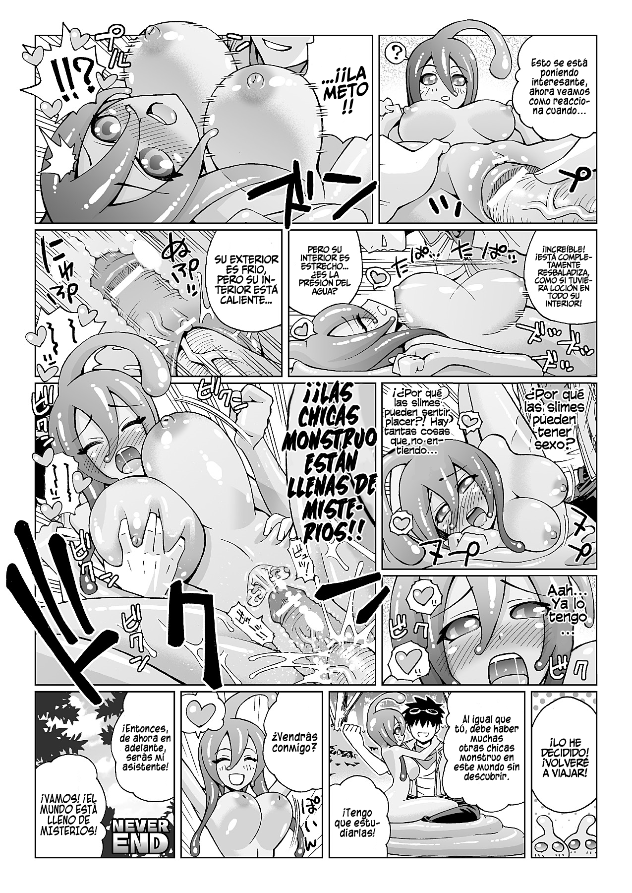 El Reporte de las Chicas Monstruo   =SH & P666HF= page 8 full