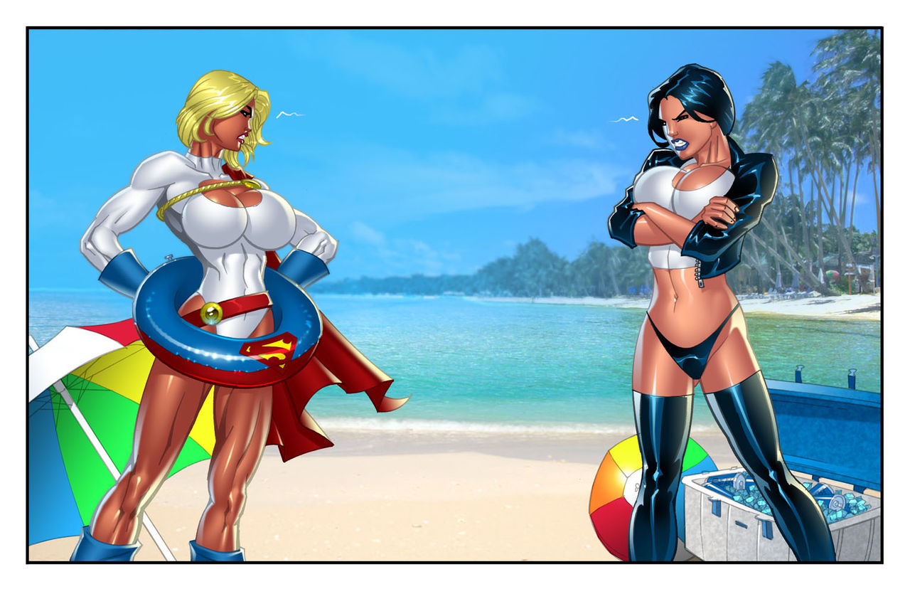 Powergirl vs Feedback I & II page 1 full