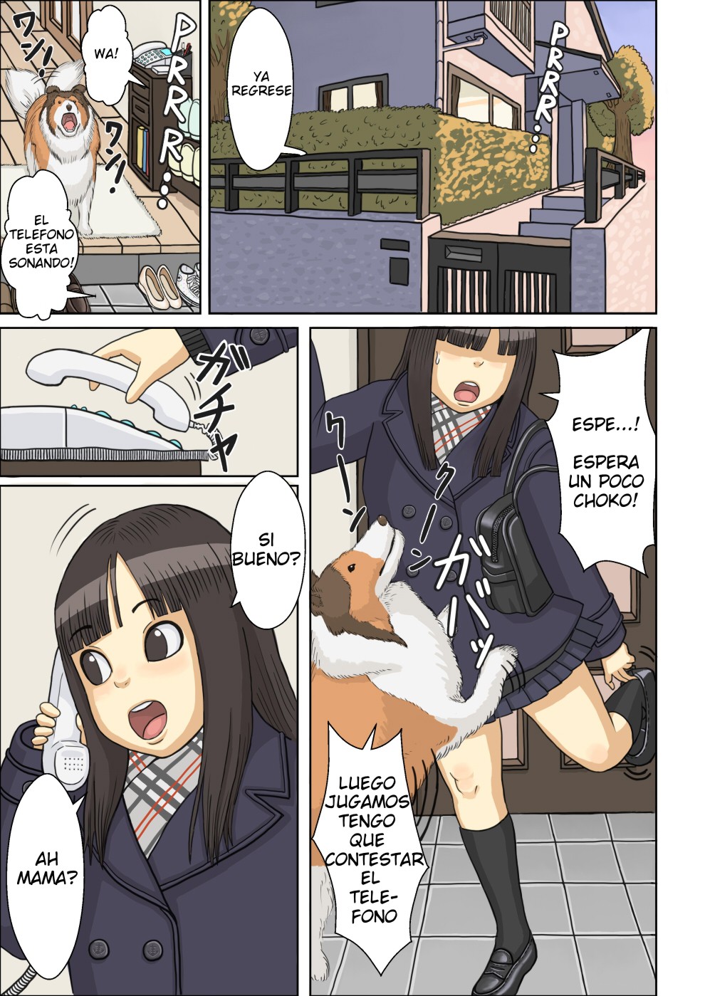 Nemuraseta JK Tsureko ni, Nettori Sumata Bukkake Nakadashi | Sexo Crural y Bukkake Húmedo Con la JK de un Matrimonio Anterior Dormida page 2 full