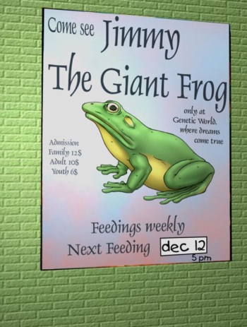 THE GIANT FROG (CARNIVORE CAFE) (SPANISH) cover