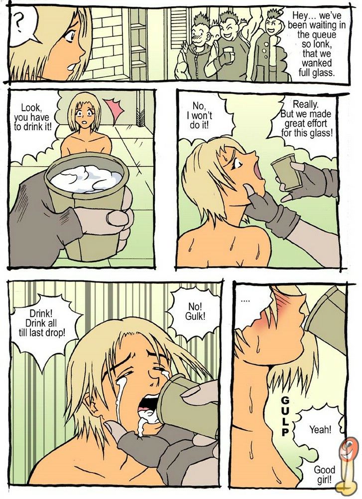Police woman and neighbour gang page 11 full