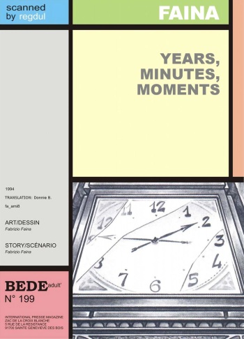 [Fabrizio Faina] Years, Minutes, Moments [English] {Donnie B.} cover