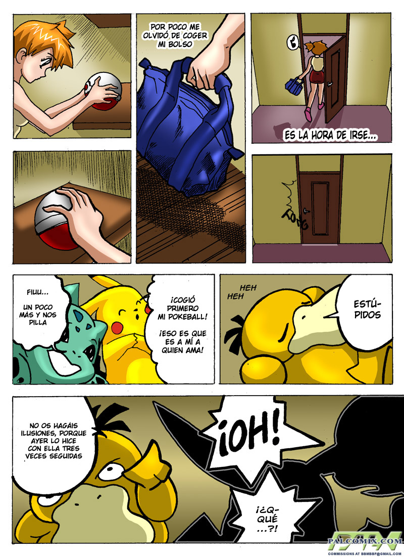 Pokeporn - Chapter 2: Misty's Room | Pokeporn - Capítulo 2: La Habitacíon De Kasumi page 11 full
