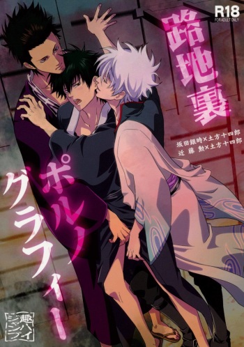 (C80) [Omomuki High Jump (Konpane)] Rojiura Pornography (Gintama) [Russian] cover
