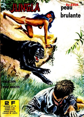(Jungla #08) Peau brulante [french][PFA] cover