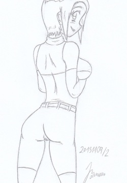 My miny Kari Yagami_digimon  Sketches work_1