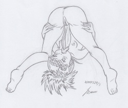 My miny Rika Nonaka_digimon tamers Sketches work_2