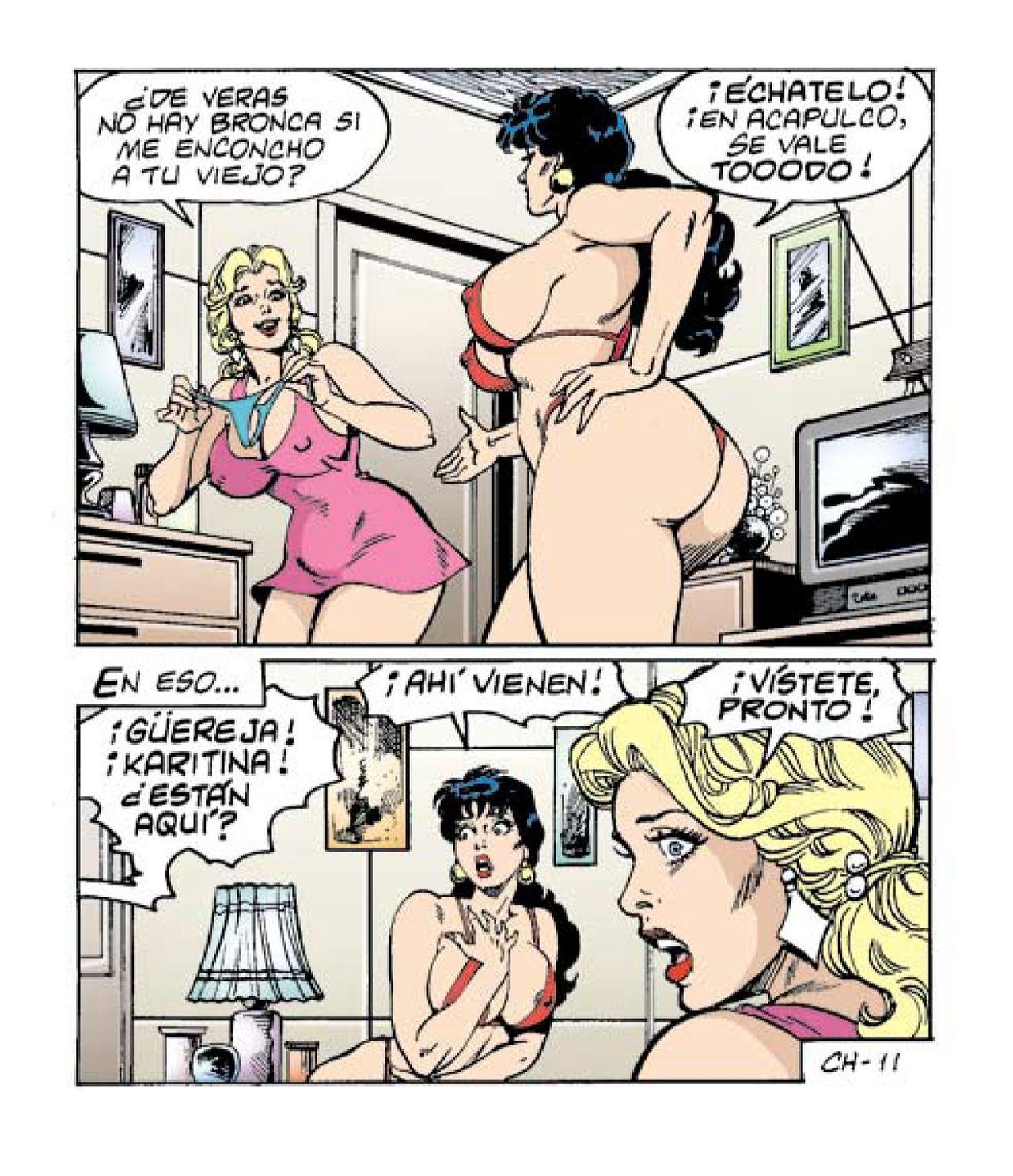 Las Nuevas Chambeadoras #1 page 12 full