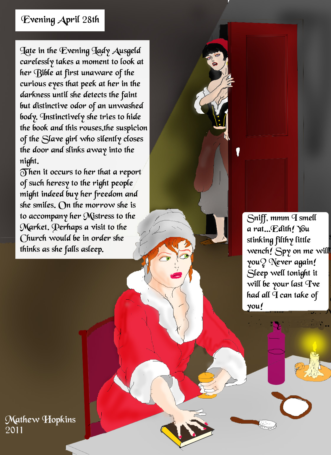 Mathew Hopkins: The Mistress and Servant page 2 full