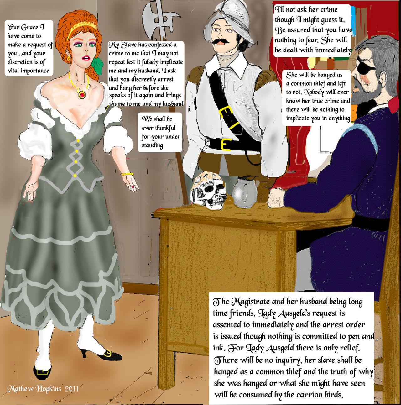 Mathew Hopkins: The Mistress and Servant page 4 full