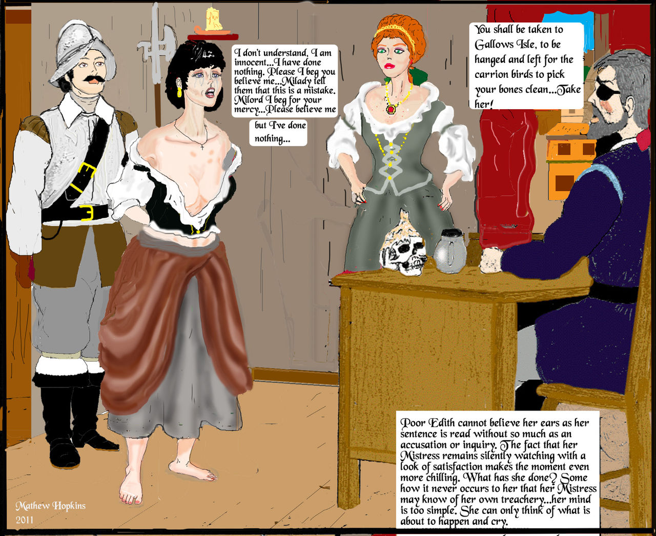 Mathew Hopkins: The Mistress and Servant page 8 full