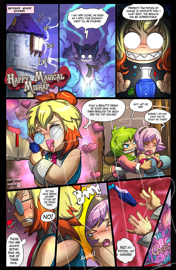 Happy Magical Mishap page 1 full