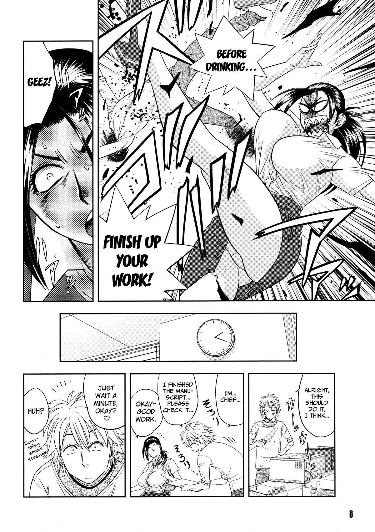 Bijin Henshuuchou no Himitsu  | Beautiful Editor-in-Chief's Secret 2 page 8 full